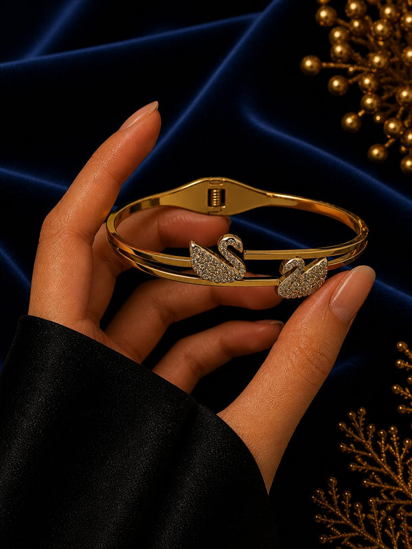 Lena Steel Bangle