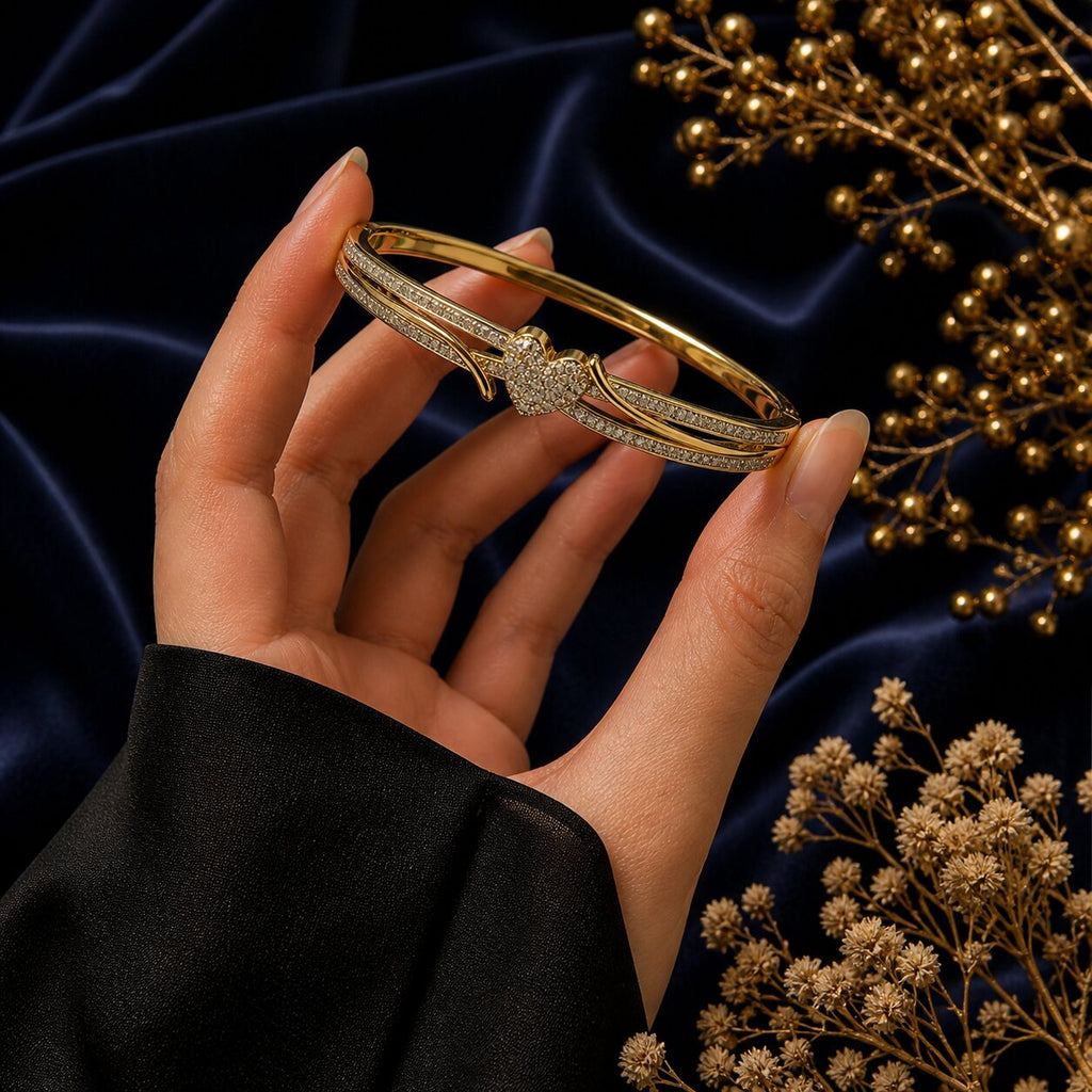 Xena Gold Bangle