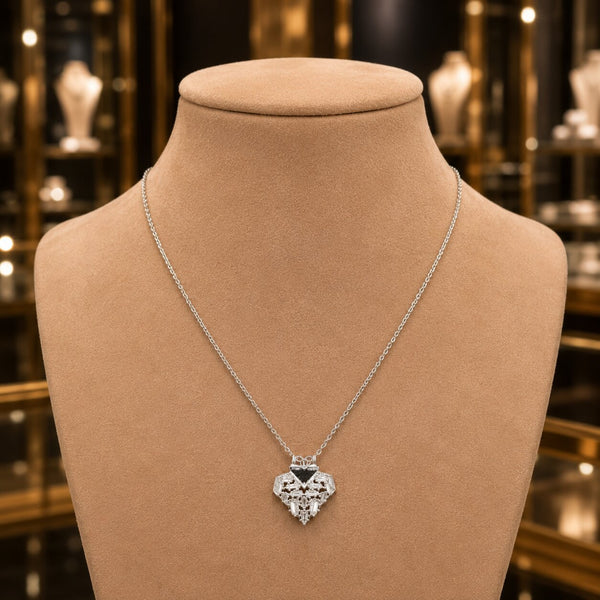 Bella Steel Necklace - alternate view