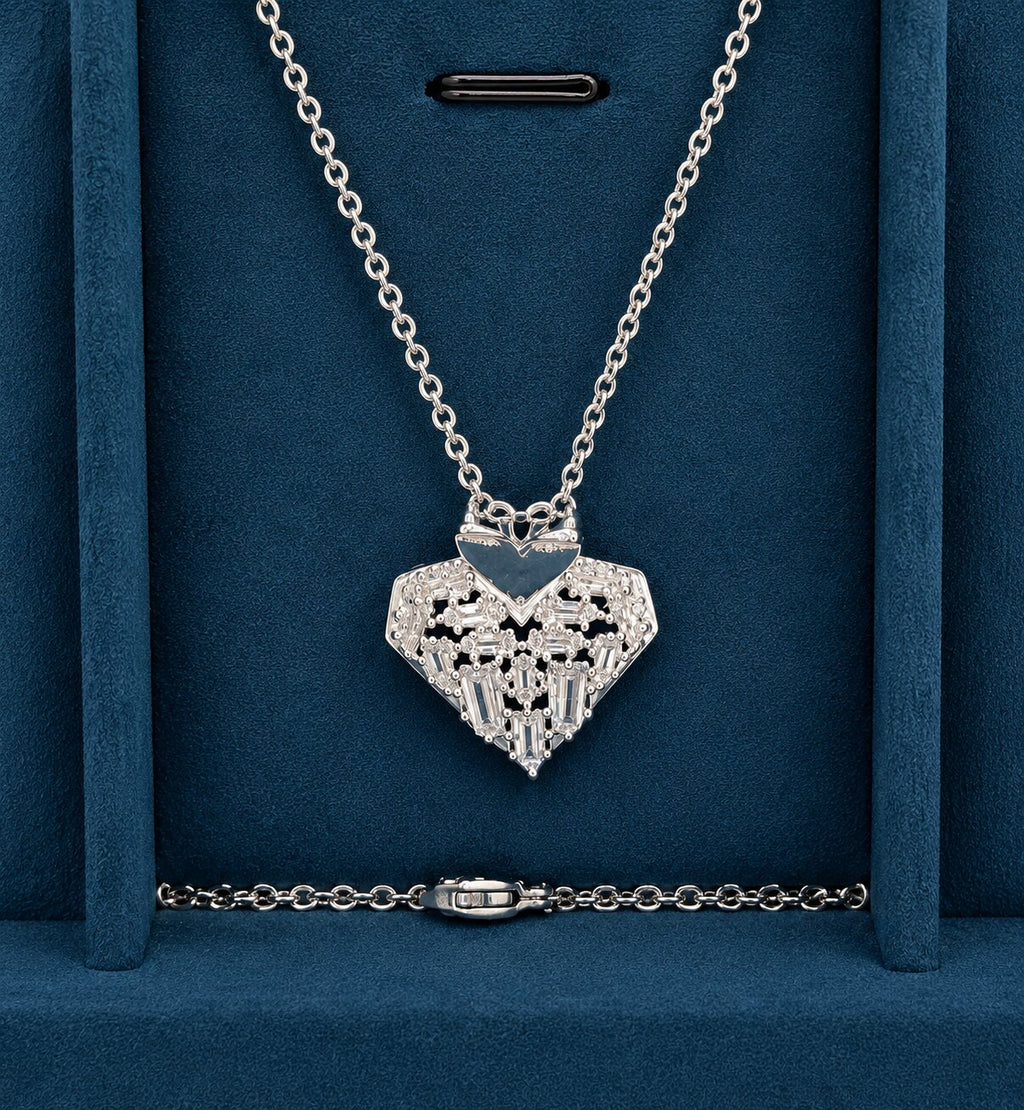 Bella Steel Necklace - Detail
