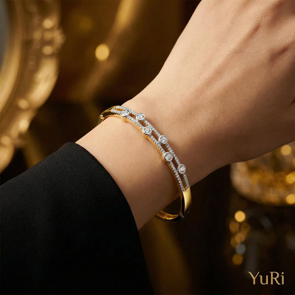 Jana Steel Bangle - alternate view