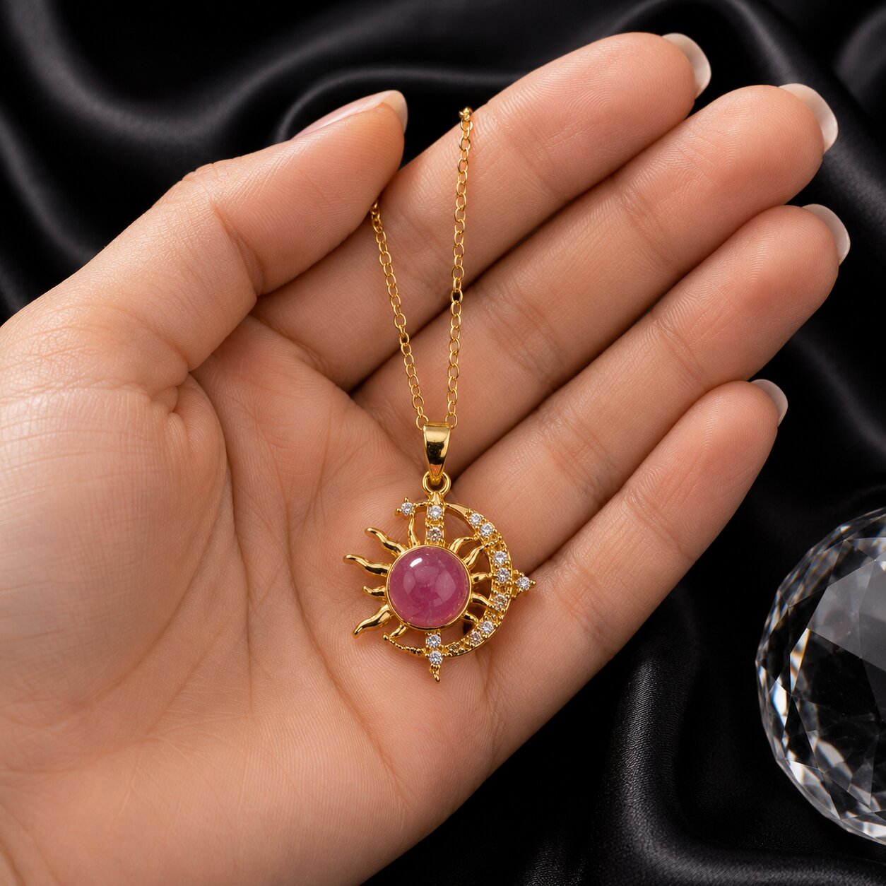 Soleil Rose Necklace - View 4