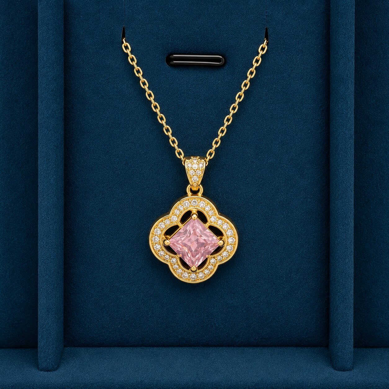 Fara Steel Necklace - Detail
