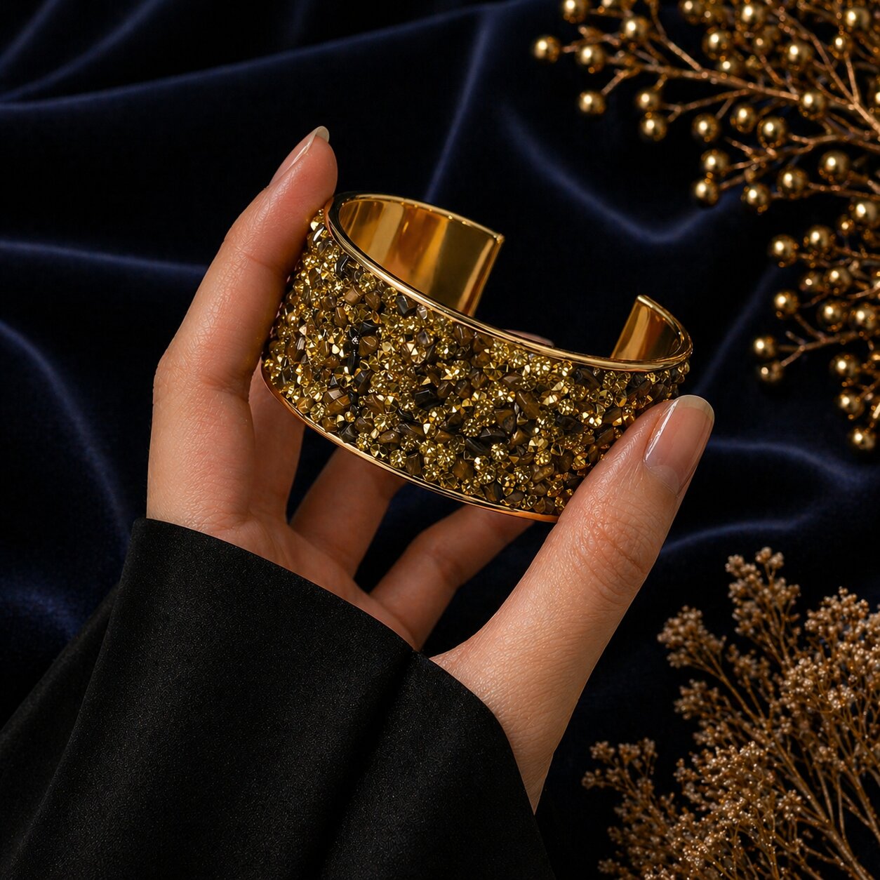Glow Gold Bangle