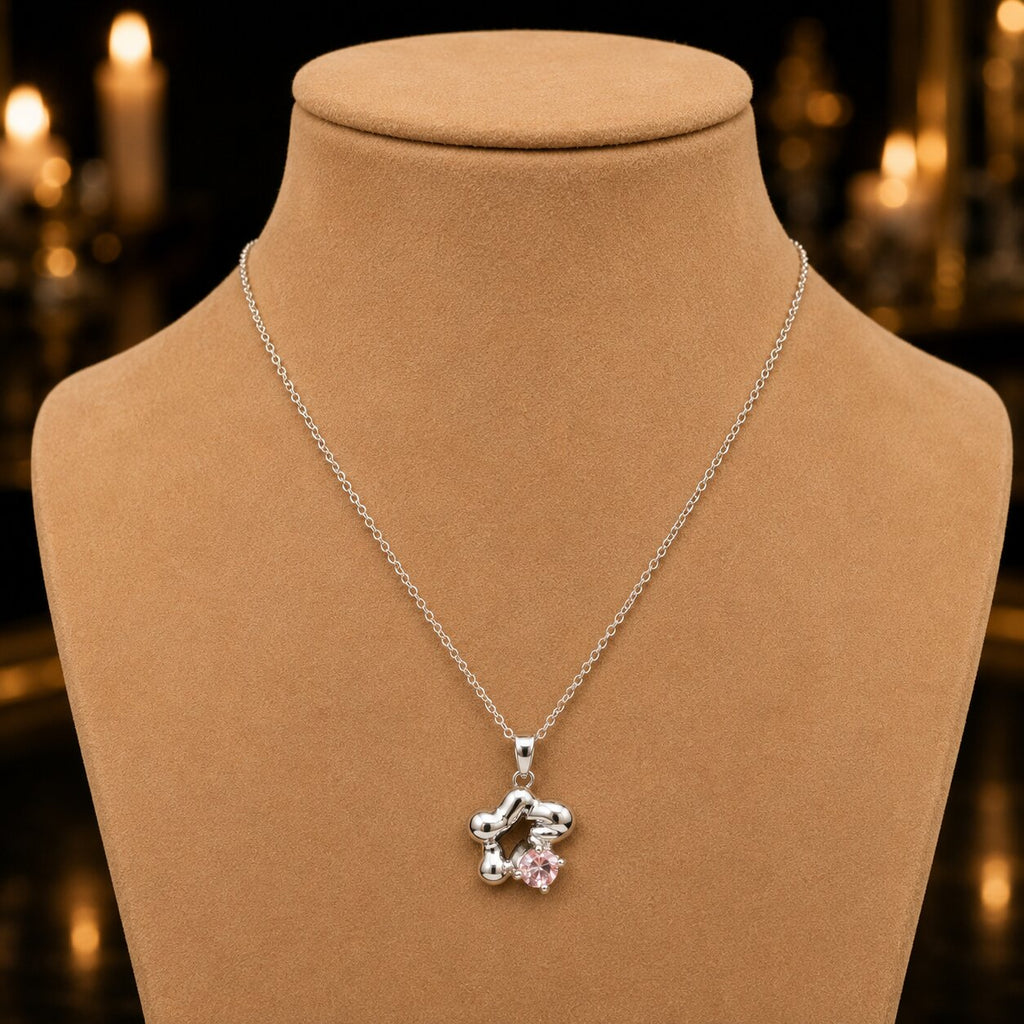 Isla Steel Necklace - Side