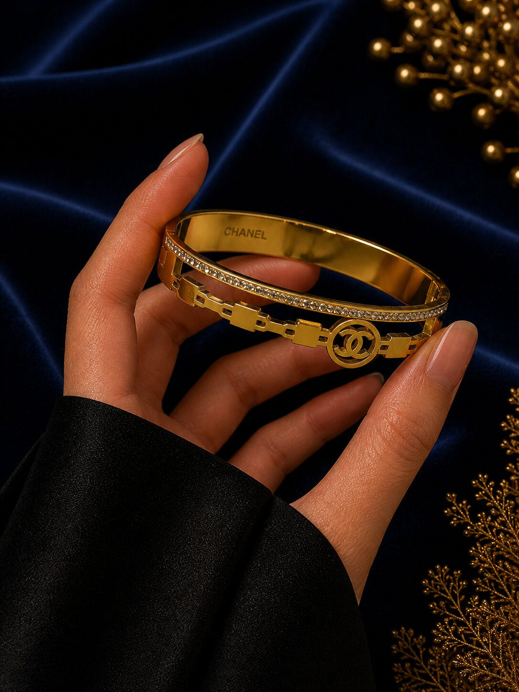 Isla Steel Bangle