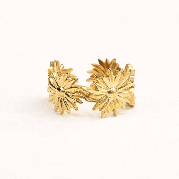Sunburst Bloom Ring