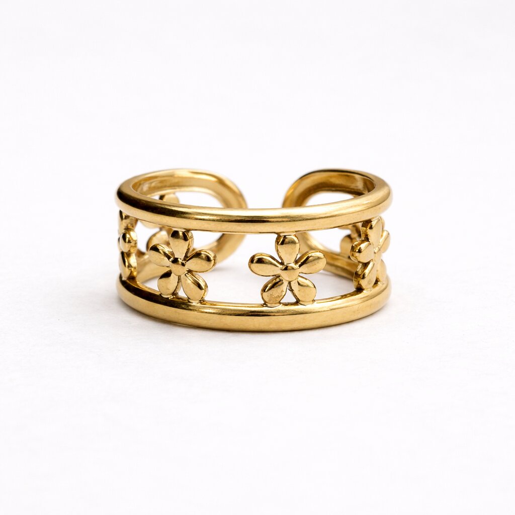 Petal Frame Ring