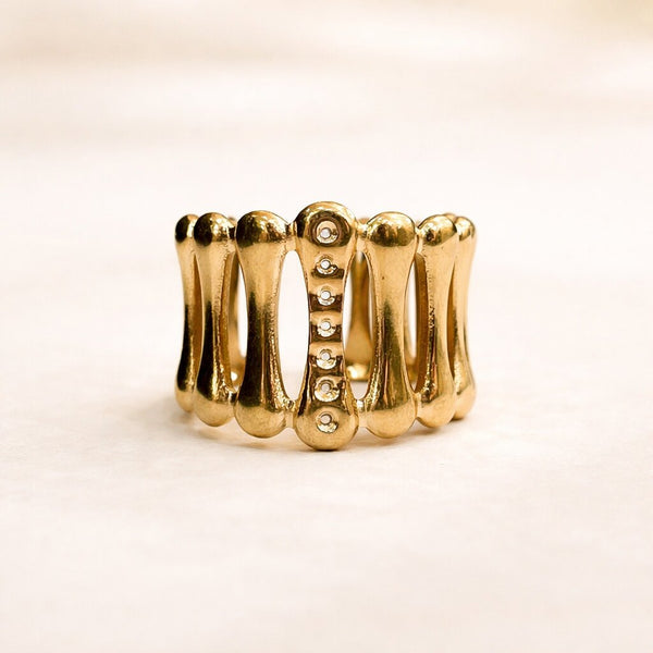 Crystal Pillar Ring - alternate view