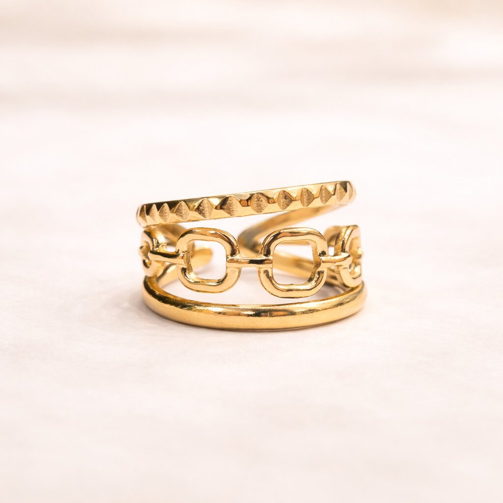 Chain Stack Ring