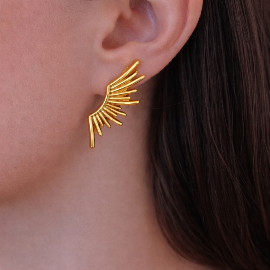 Celestial Wing Earrings