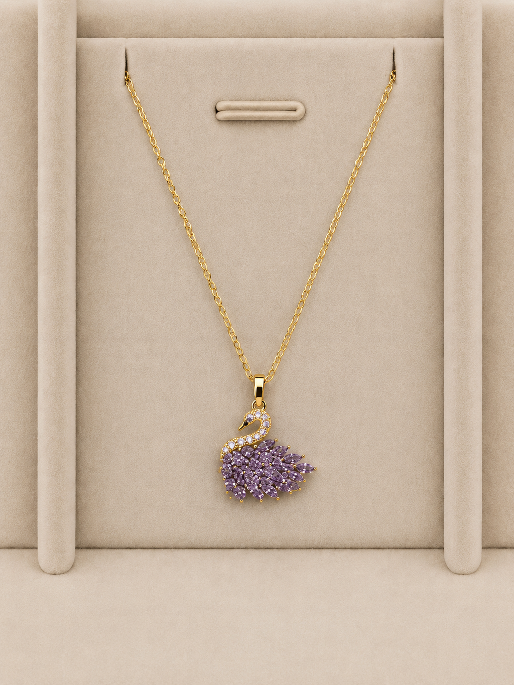 Swan Pendant Necklace