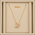 Swan Gold Necklace 2