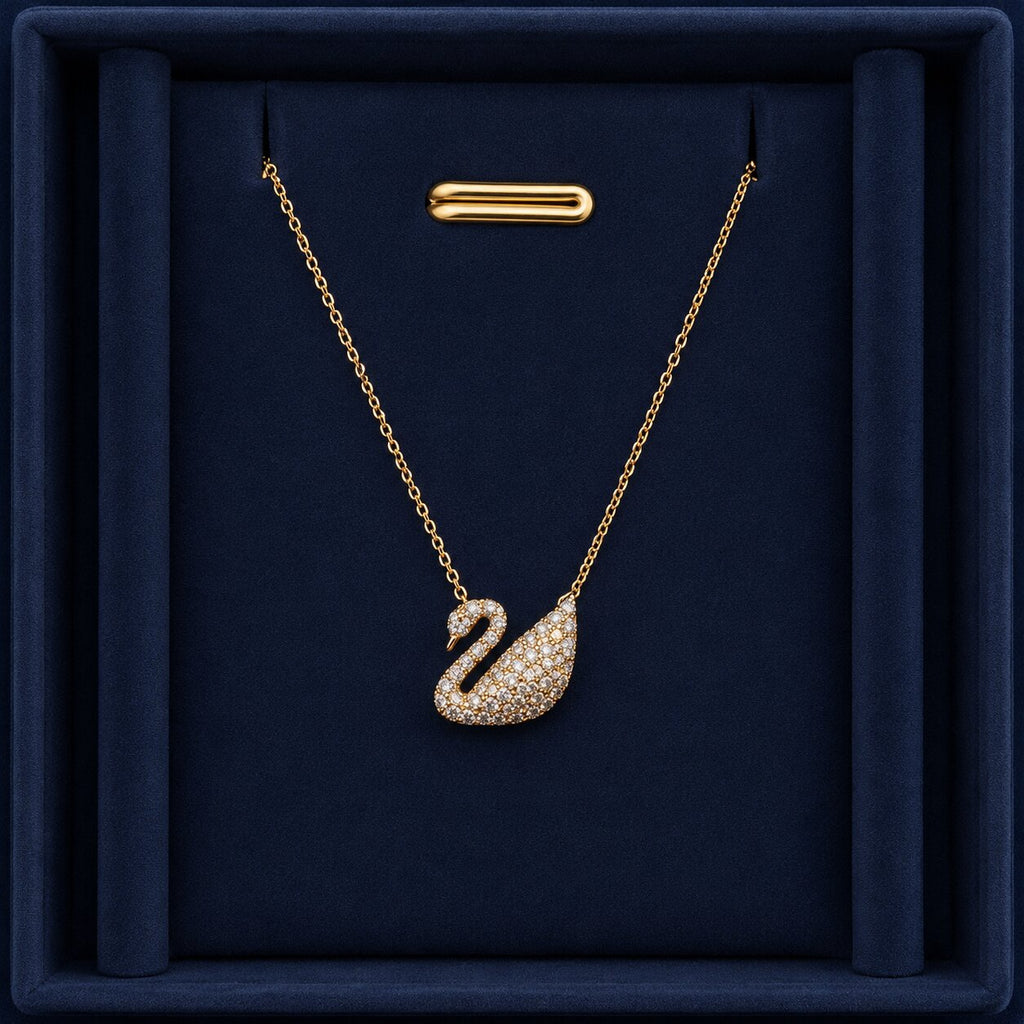 Swan Crystal Necklace