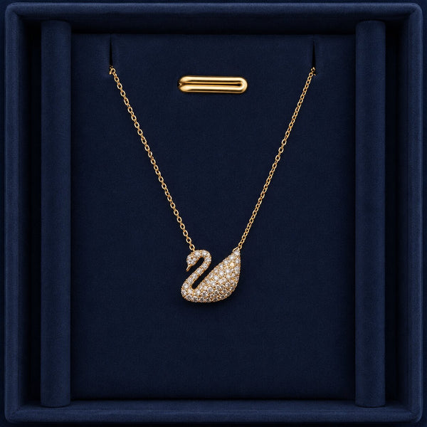 Swan Crystal Necklace