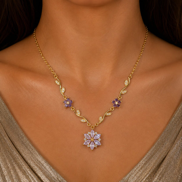 Rapunzel Bloom Necklace - alternate view