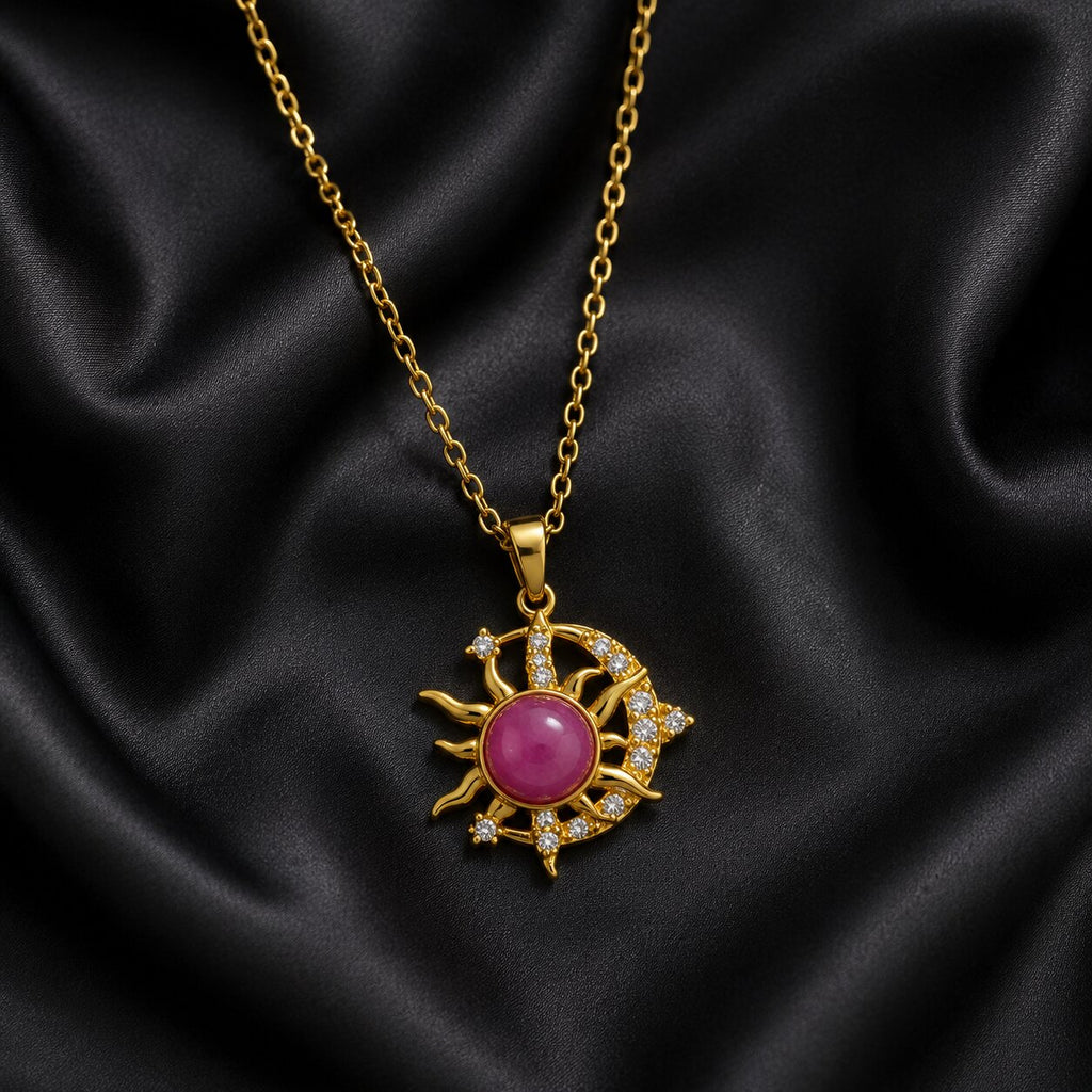Soleil Rose Necklace - View 3