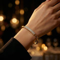 Crystal Line Bangle