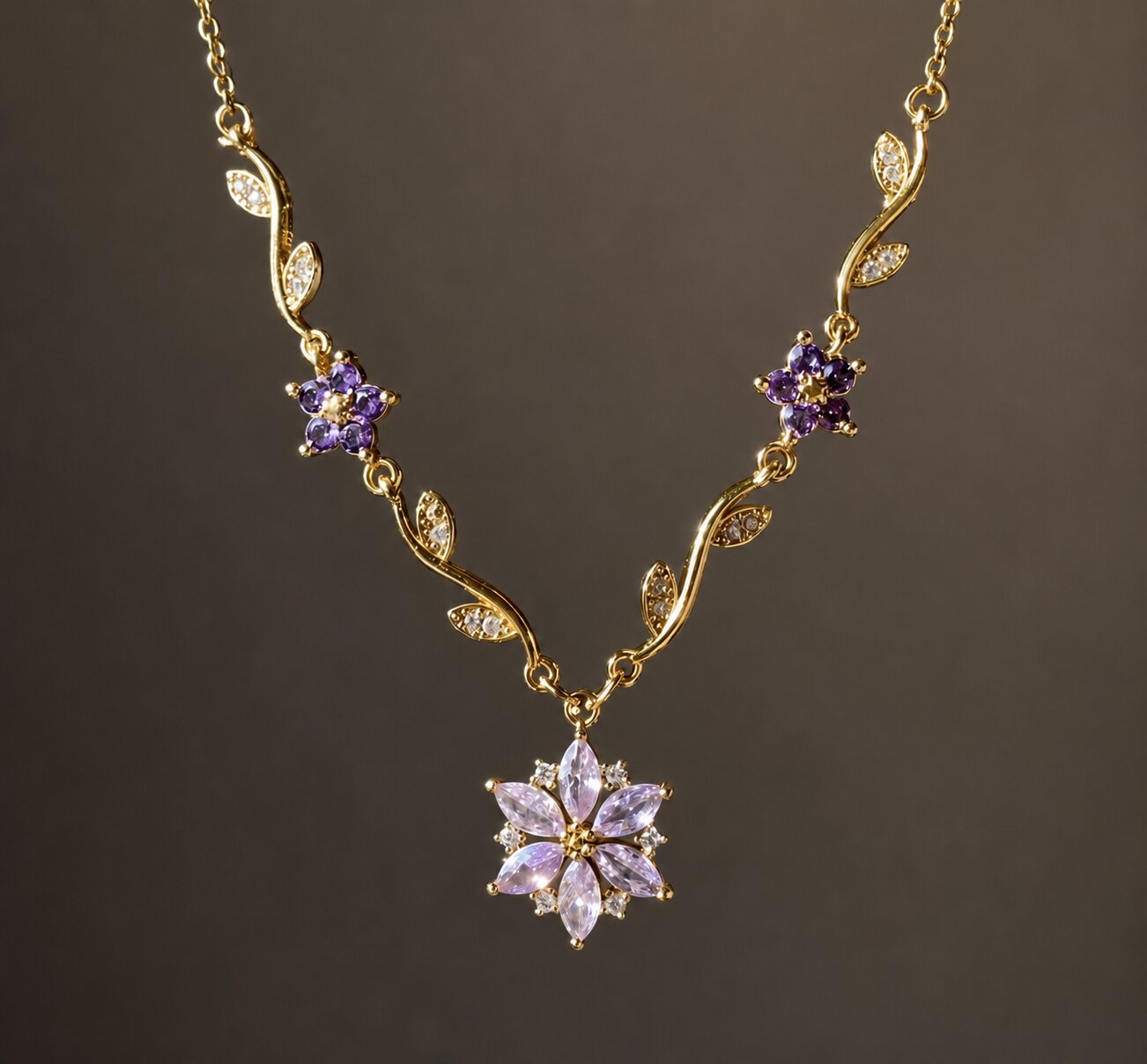 Rapunzel Bloom Necklace