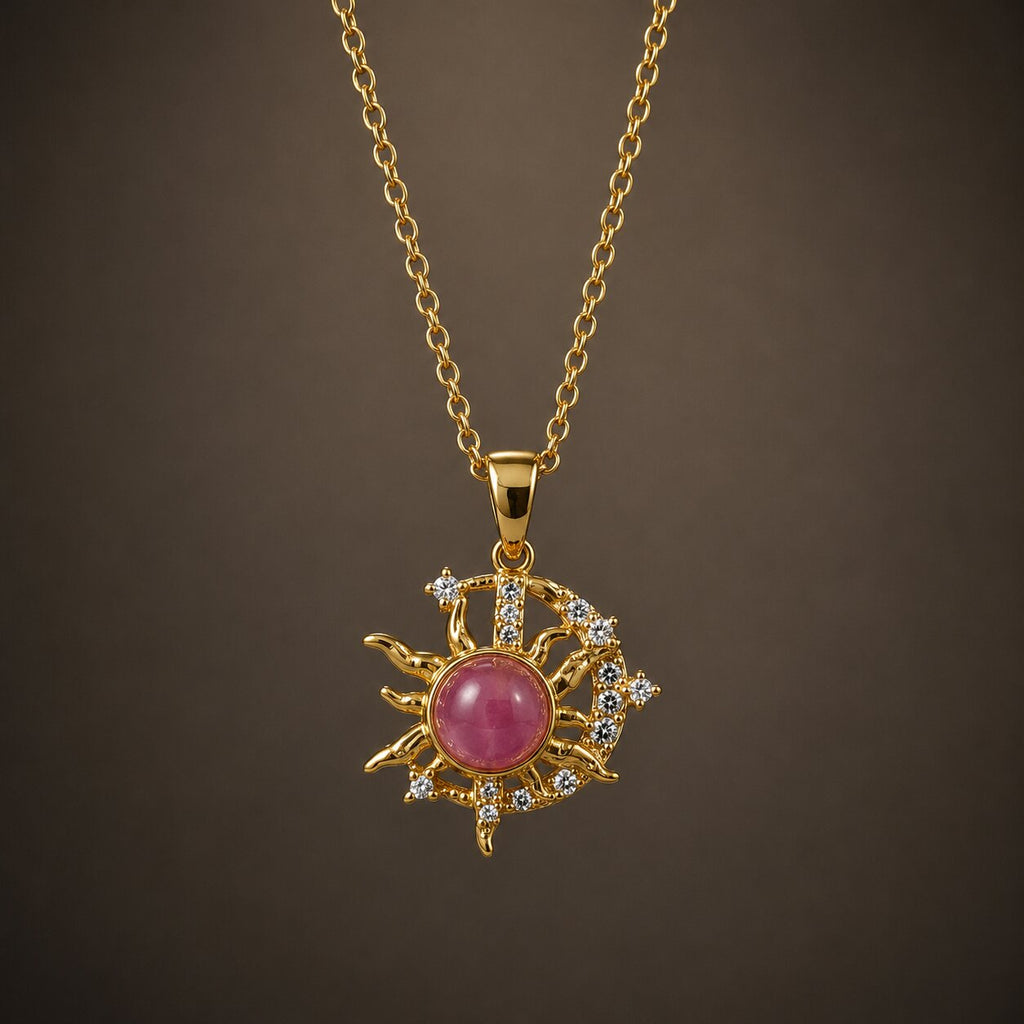 Soleil Rose Necklace
