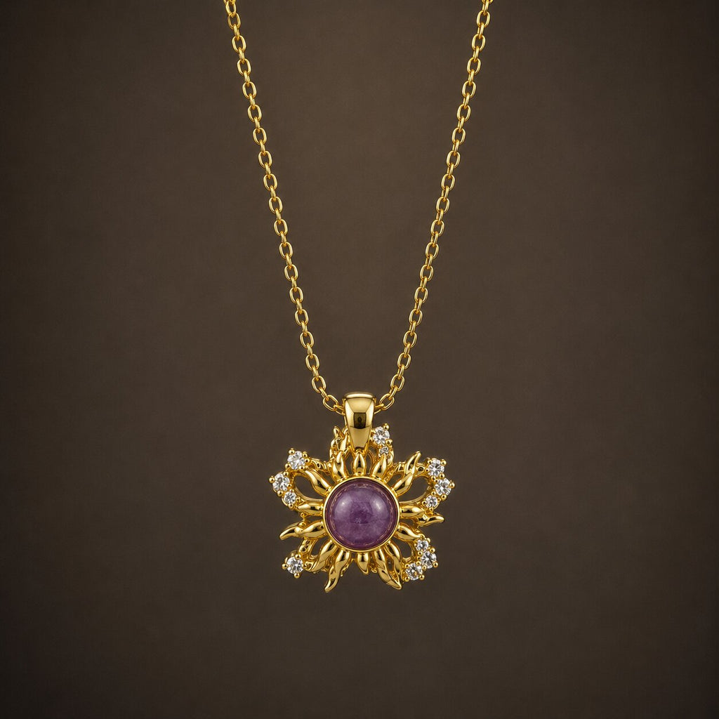 Soleil Violet Necklace