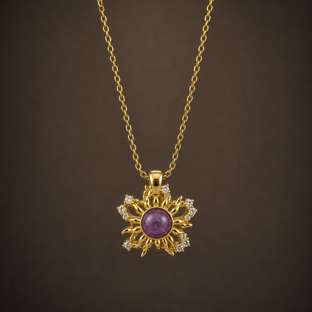 Soleil Violet Necklace