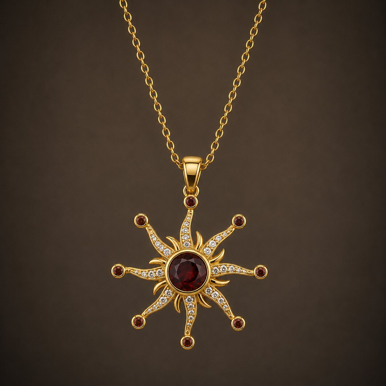 Étoile Rouge Necklace