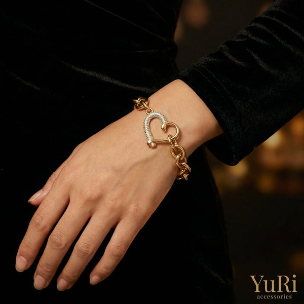 Opal Gold Bracelet - alternate view