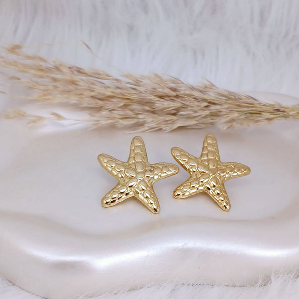 Sea Star Stud Earrings - alternate view
