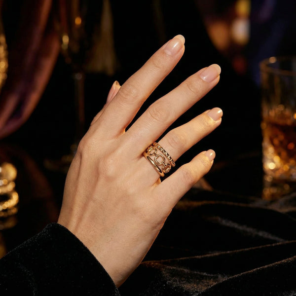 Chain Stack Ring