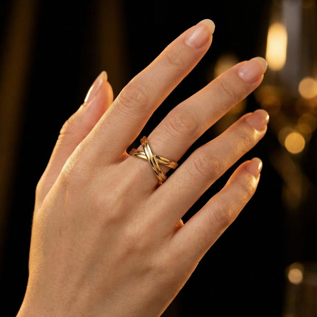 Infinity Cross Ring