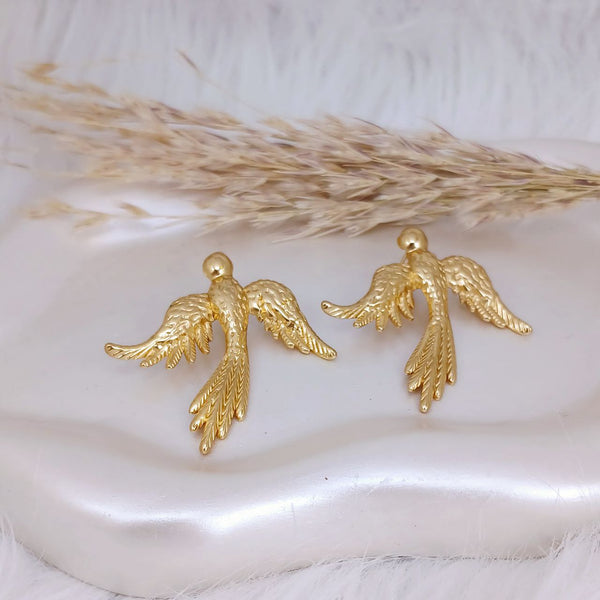 Royal Wings Stud Earrings - alternate view