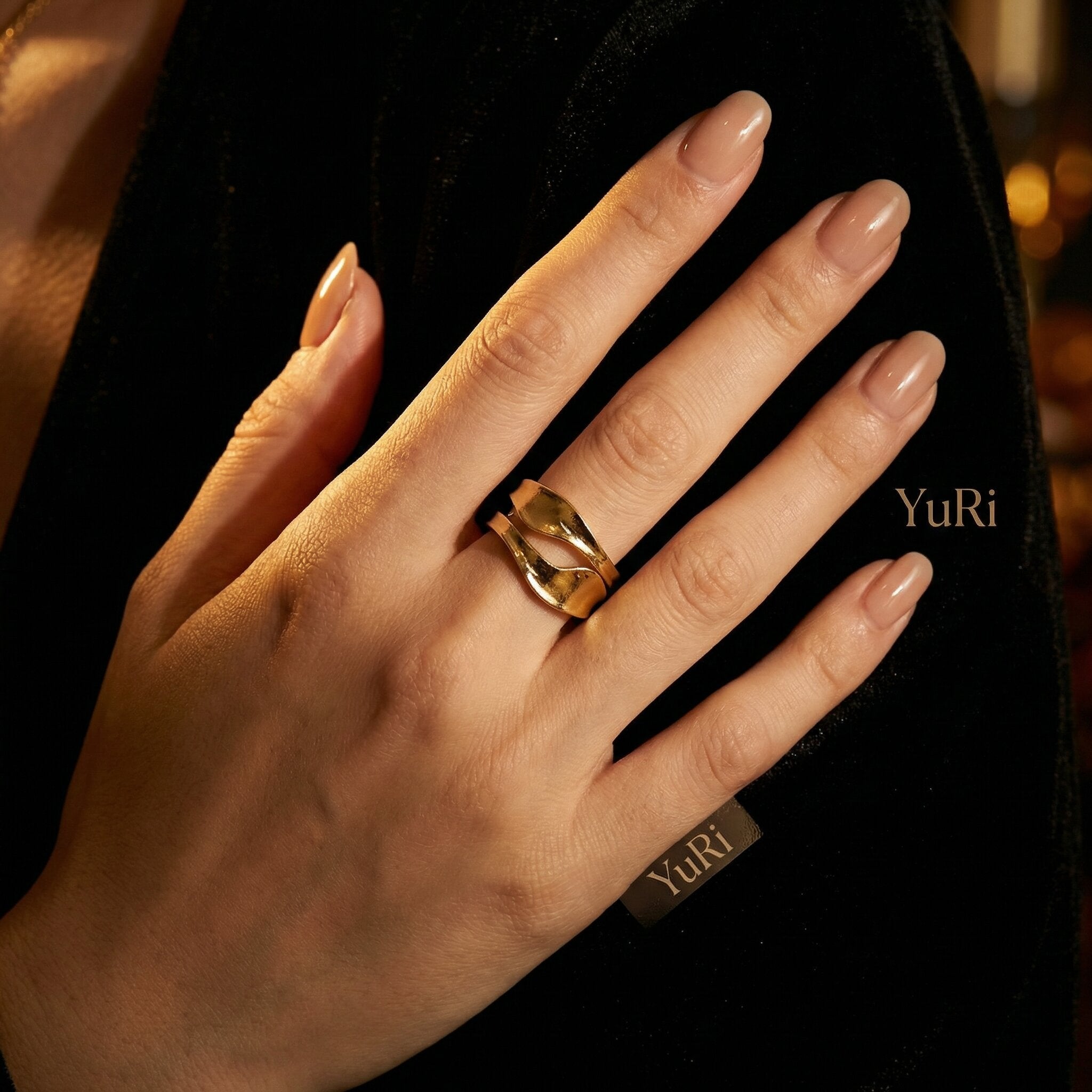 Wave Flow Ring