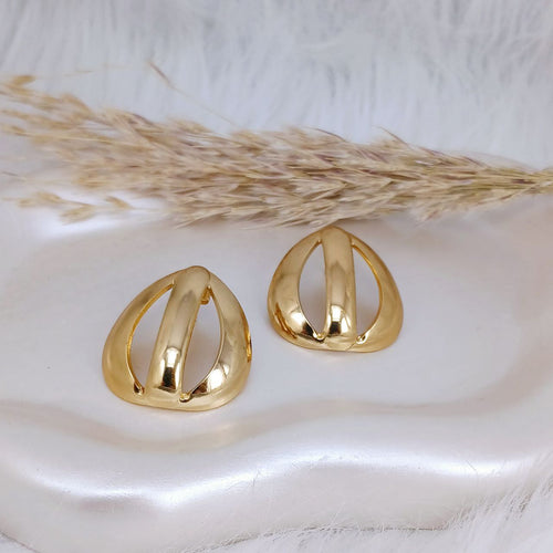 Aurora Dome Stud Earrings